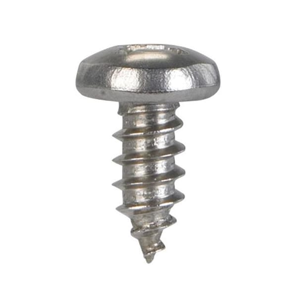 Hillman Sheet Metal Screw, #12 x 1/2 in, Stainless Steel Pan Head Phillips Drive 6212799 - main
